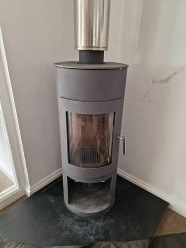 Stove before respray